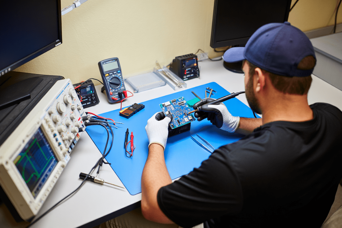 Процесс ремонта техники A-iPower в a-ipower-profiservice