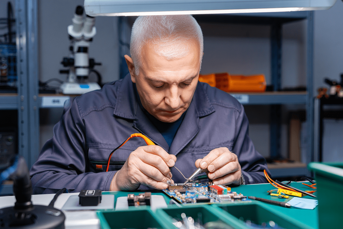 Процесс ремонта техники A-iPower в a-ipower-profiservice