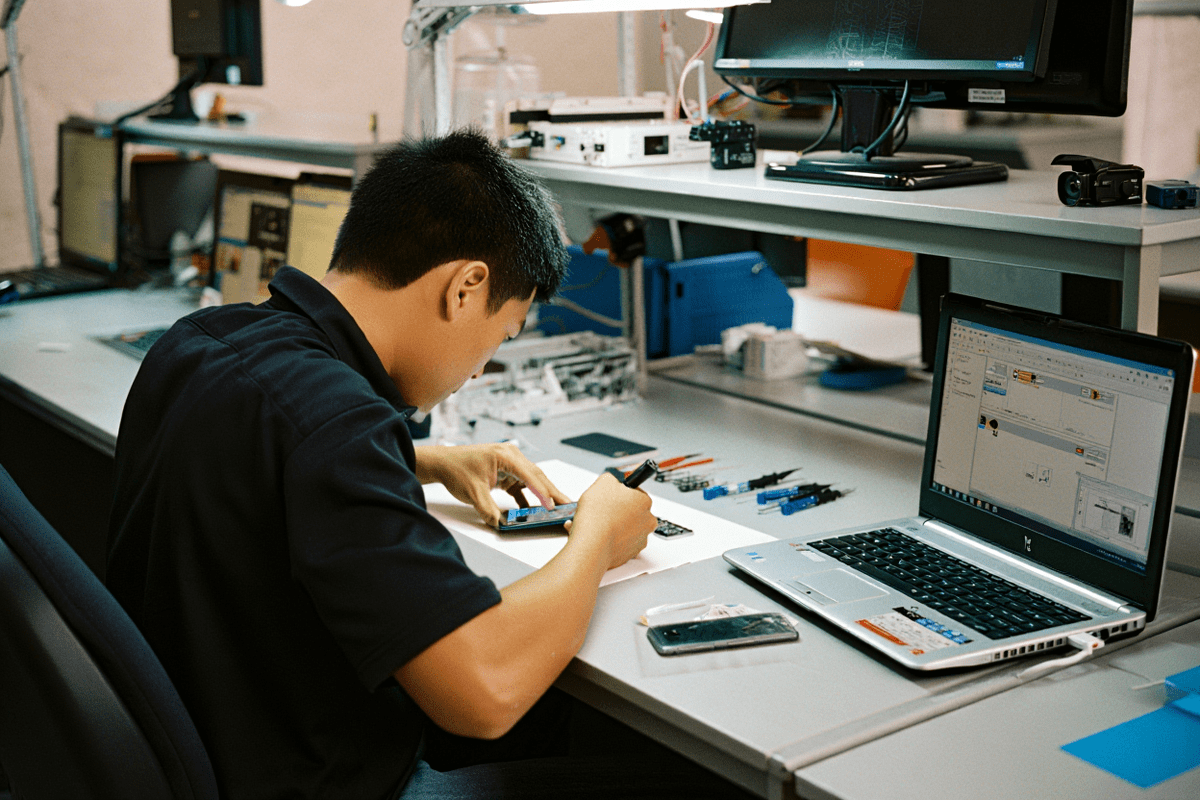 Процесс ремонта техники A-iPower в a-ipower-profiservice